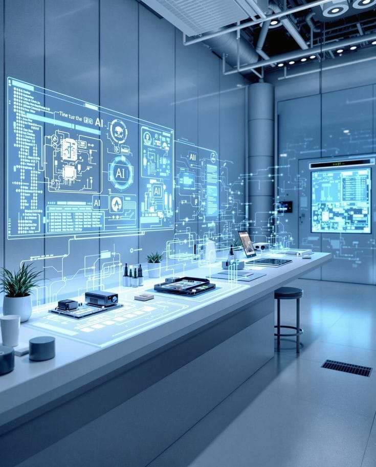 Software and platform development illustration